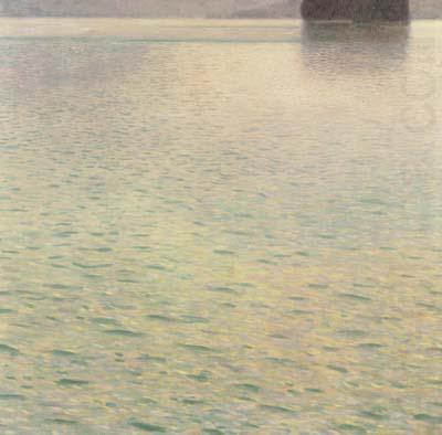 Gustav Klimt Island in Lake Atter (mk20) china oil painting image
